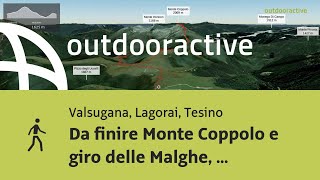 Da finire Monte Coppolo e giro delle Malghe, al Passo Brocon 17 agosto 2023