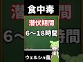 【薬剤師】食中毒に気を付けよう！！ウェルシュ菌編【ずんだもん】 薬剤師 ゆっくり解説 shorts