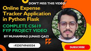 Expense Tracker Application in Python Flask | HTML, CSS, Bootstrap & JS Full Project Tutorial