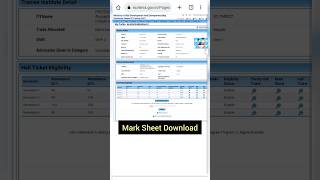 How To Download Iti Certificate Marksheet Iti Ncvt Ka Certificate