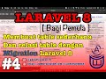 [ LARAVEL 8 UNTUK PEMULA ] #4 MIGRATION untuk Membuat tabel dan relasi antar tabel