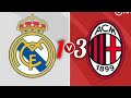 ⭕RÉAL MADRID VS AC MILAN, LES BUTS ET TEMPS FORTS