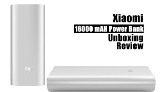 Xiaomi 16000 mAH Power Bank  Unboxing, Review