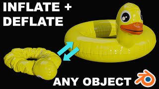 blender - inflate or deflate any model