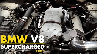 Black Kaiser V8 Supercharger Kit Preview | BMW N62, M62 \u0026 M60 | Part 1