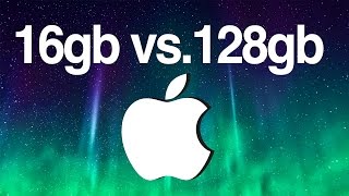 ¿Con cuantos GB de almacenamiento debo elegir ?8gb 16gb 32gb 64gb 128gb iPhone iPad ipod