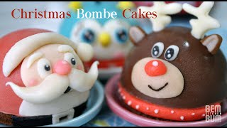 How to Make Blackforest Christmas Bombe Cakes!