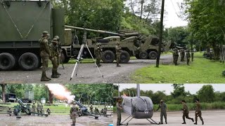 Philippine Army showcases artillery and aviation assets to PMA cadets