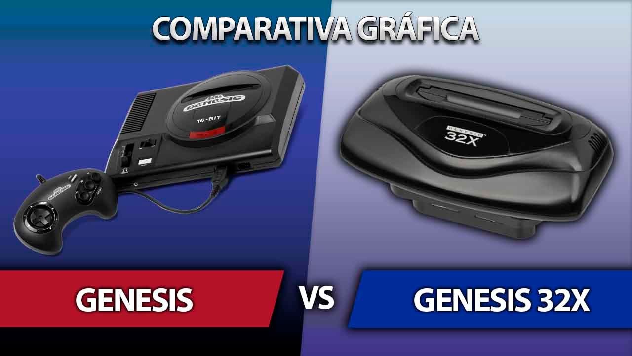 Sega Genesis Vs Sega 32x Comparativa Gráfica Graphics Comparison