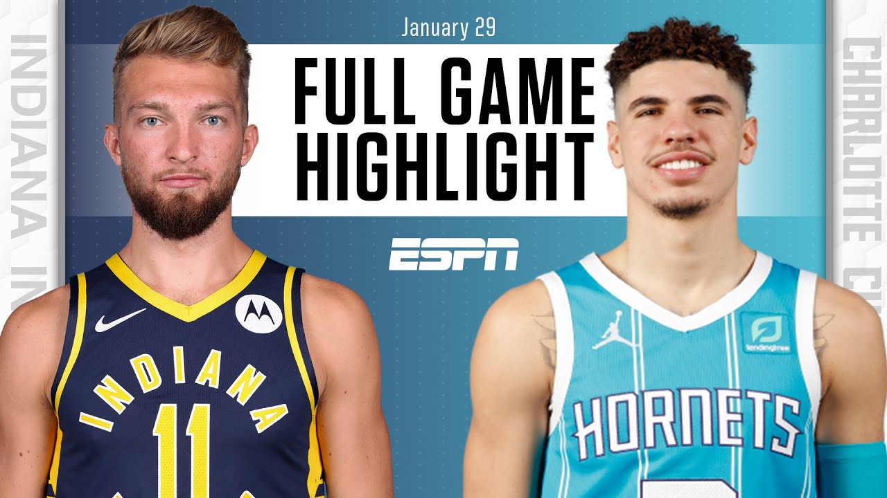 Indiana Pacers Vs. Charlotte Hornets [FULL GAME HIGHLIGHTS] | NBA On ...