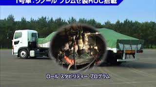 トレーラ横転抑制装置（ROC）の実験動画