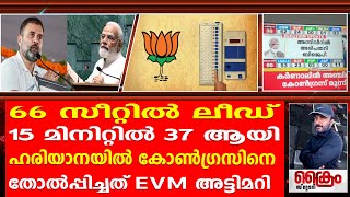 EVM അട്ടിമറിയിലൂടെ കോൺഗ്രസിനെ ഹരിയാനയിൽ തോൽപ്പിച്ചതെങ്ങനെ ? TP Nandakumar | Hariyana Election Result