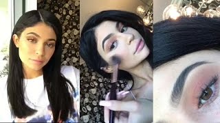 Kylie Jenner's 2 every day Makeup Tutorials on Snapchat