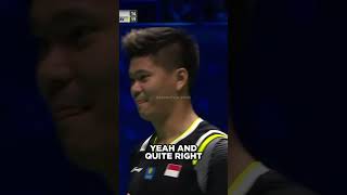 Good umpiring, but a bit harsh too🙄 #badminton