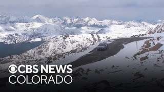 Road to summit of Mount Blue Sky reopens to drivers
