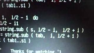 LUA Program with substrings