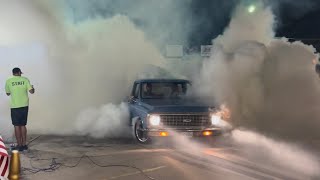 BURNOUTS!!!! Vehicles doing Burnouts \u0026 Kids having fun @ Teutopolis Cruise Night!! #Burnouts #PIT 🚗