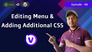 How to edit menu on Wordpress & How to add additional CSS | Super easy 100% | Wordpress | VWEB