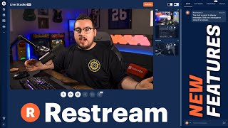 What's New in Restream Studio (Best Way To Live Stream)