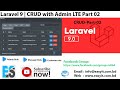 Part : 02 | Laravel 9 CRUD Operations | User Add Page Design |  Easy Solution