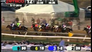 California Chrome wins the 2014 Preakness Stakes