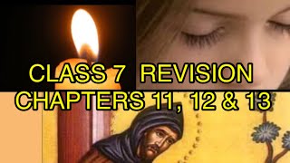 OSSAE  CLASS  7  REVISION 11, 12 \u0026 13