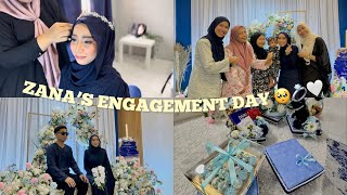 ZANA’S ENGAGEMENT DAY 💍 | AIN PULAK YANG TAK SABAR NAK KAHWIN? 😆