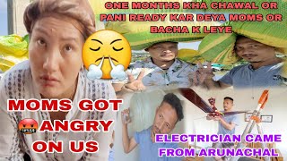 ‎@Sebnagafamily7  K LEYE ELECTRICIAN ARUNACHAL SAI AAYA 🤣 @ThemomsVlog 😡 ON FIRE ON US 🔥