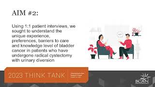 Presentation by Dr. Ava Saidian at the 2023 Bladder Cancer Advocacy Network's Think Tank Meeting