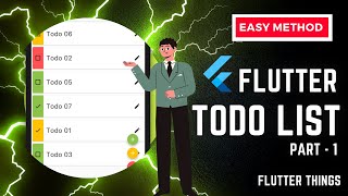 Complete Todo List App with SQLite in Flutter Part 1 #flutter #todolist #coding #CodingTrend