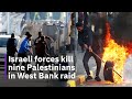 Israeli forces kill nine Palestinians in West Bank raid