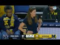 penn state vs michigan women s college basketball highlights full game february 22 2025