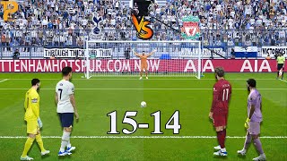 Tottenham Hotspur vs Liverpool [ Longest Penalty Shootout]  eFootball™ Gameplay #sonheungmin