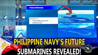 🔥LOOK: PHILIPPINE NAVY'S FUTURE SUBMARINES REVEALED! ⚓🔱🇵🇭