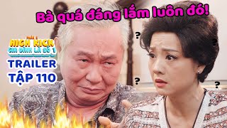 Gia đình là số 1 Phần 2 | Trailer Tập 110: Tú Tài và bà Liễu ''ĐẠI CHIẾN'' trước thềm ĐÁM CƯỚI