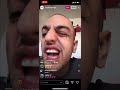 max machaidze instagram live