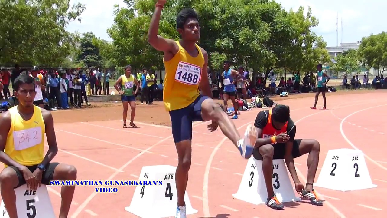 YOUTH BOY'S U18 100m RUN FINAL. 32nd TAMIL NADU I JUNIOR ATHLETIC ...