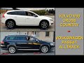 SLIP TEST - Volvo V60 Cross Country AWD & Volkswagen Passat Alltrack 4Motion  @4x4.tests.on.rollers