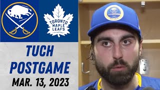 Alex Tuch Postgame Interview vs Toronto Maple Leafs (3/13/2023)