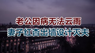 【危情实录】老公因病无法云雨 妻子红杏出墙设计灭夫