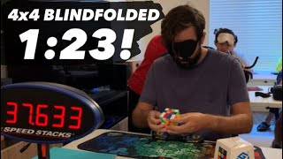 1:23.41 Official 4x4 Blindfolded Solve