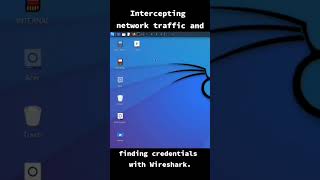 Intercepting network traffic and finding credentials on Wireshark