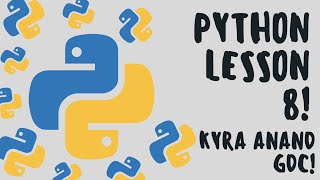 Python Lesson 8 GDC