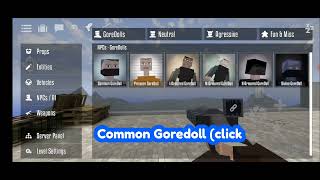 how to spawn a goredoll in gorebox😱😎