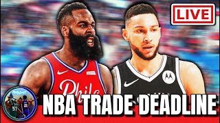 2022 NBA Trade Deadline Livestream | Will James Harden be Traded to the Sixers for Ben Simmons?