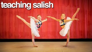 Dance Moms Lilly K Teaches My Daughter Ballet (adorable)