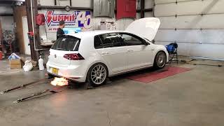 EQT Vortex powered GTI shoots massive flame!