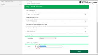 007 Systems Vera UI7 Modes Change Automation