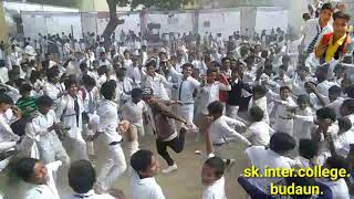 SK Inter College budaun Masti party and Children's Day..