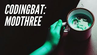 CodingBat: Java Array-2 modThree (Freestyle)